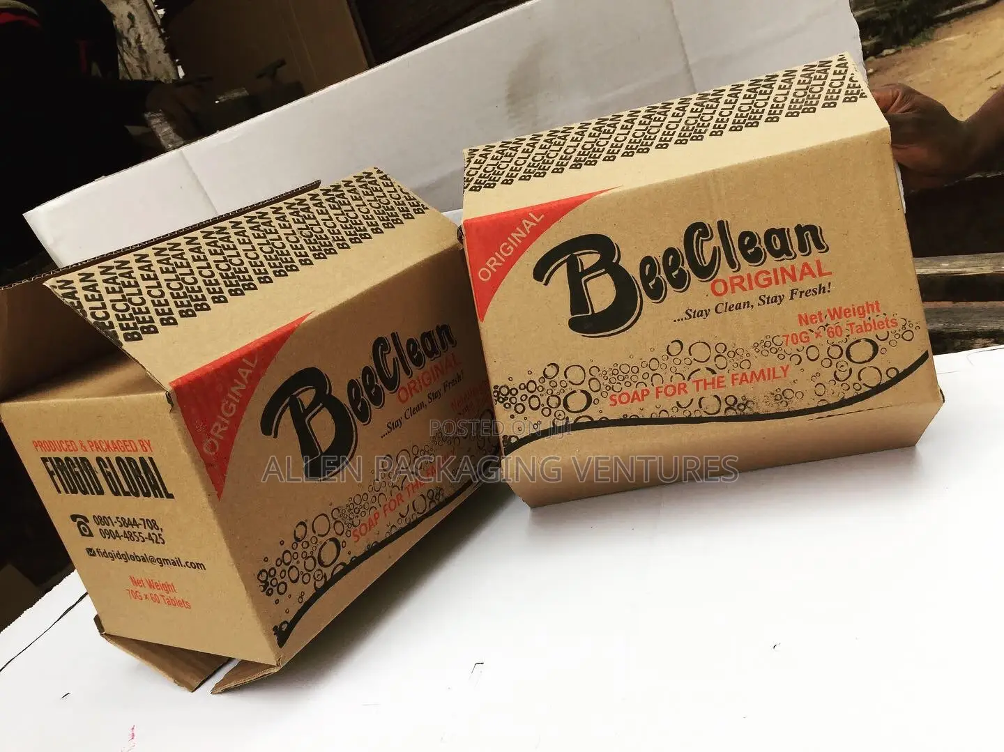 Multipurpose Soap Carton