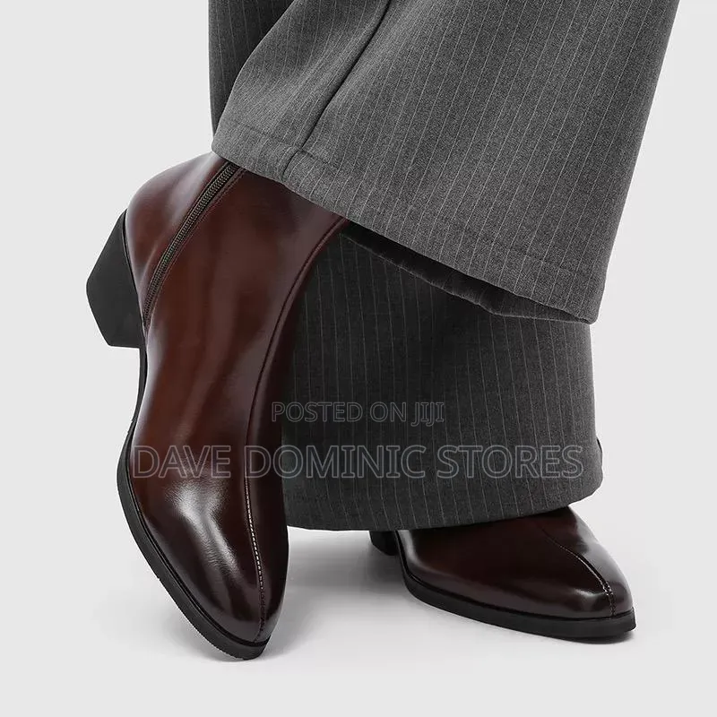 Cop the Heeled Leather Lined Ankle Boots