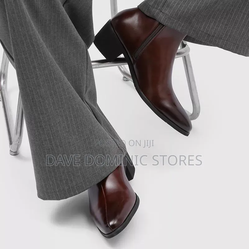 Cop the Heeled Leather Lined Ankle Boots