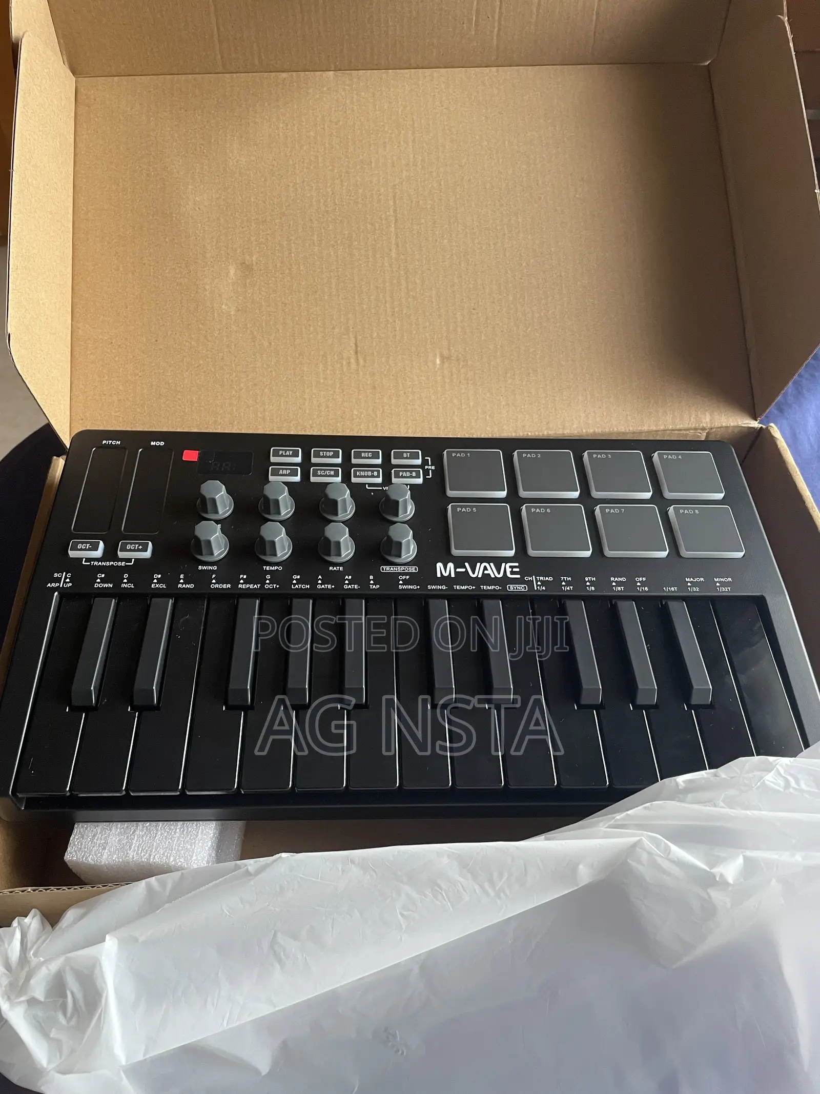 M-vave Smk 25 Studio Midi Keyboard Controller