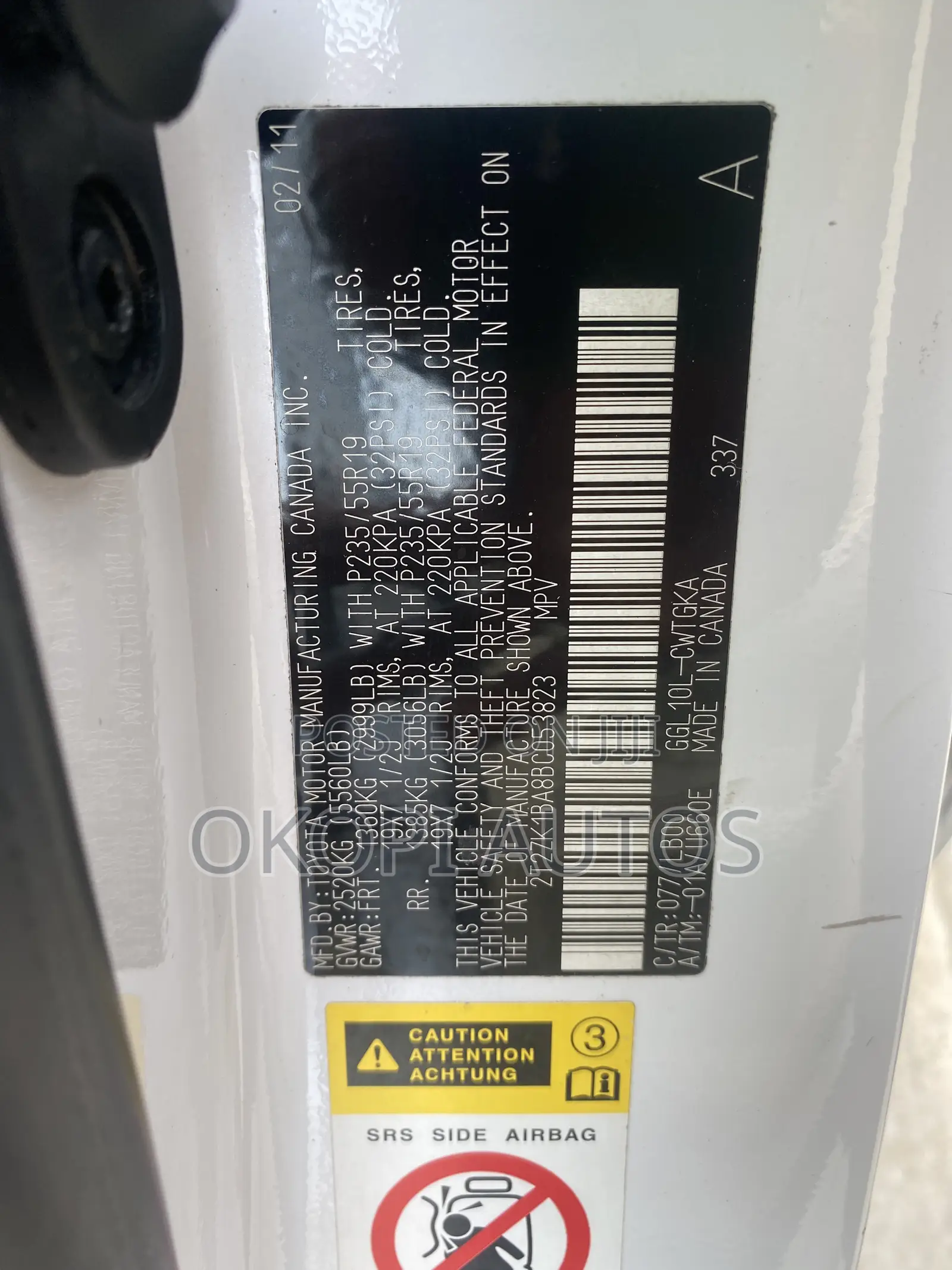 Lexus RX 2011 White