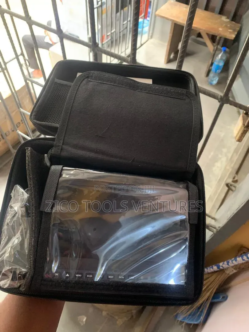 Combo Satellite Tv Finder Which Features a 7-Inch LCD
