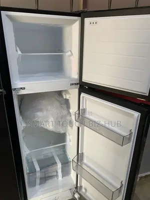 Midea Double Door Refrigerator 173l Hd-216f Jazz Black