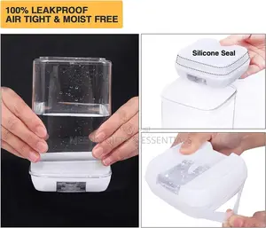4pcs Plastic Airtight Container Storage