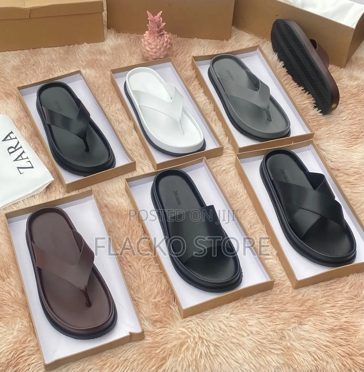 Original Zara Leather Series Slips