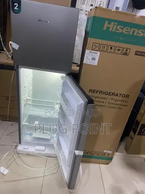 Hisense 154l Double Door Refrigerator With Large Freezer Space
