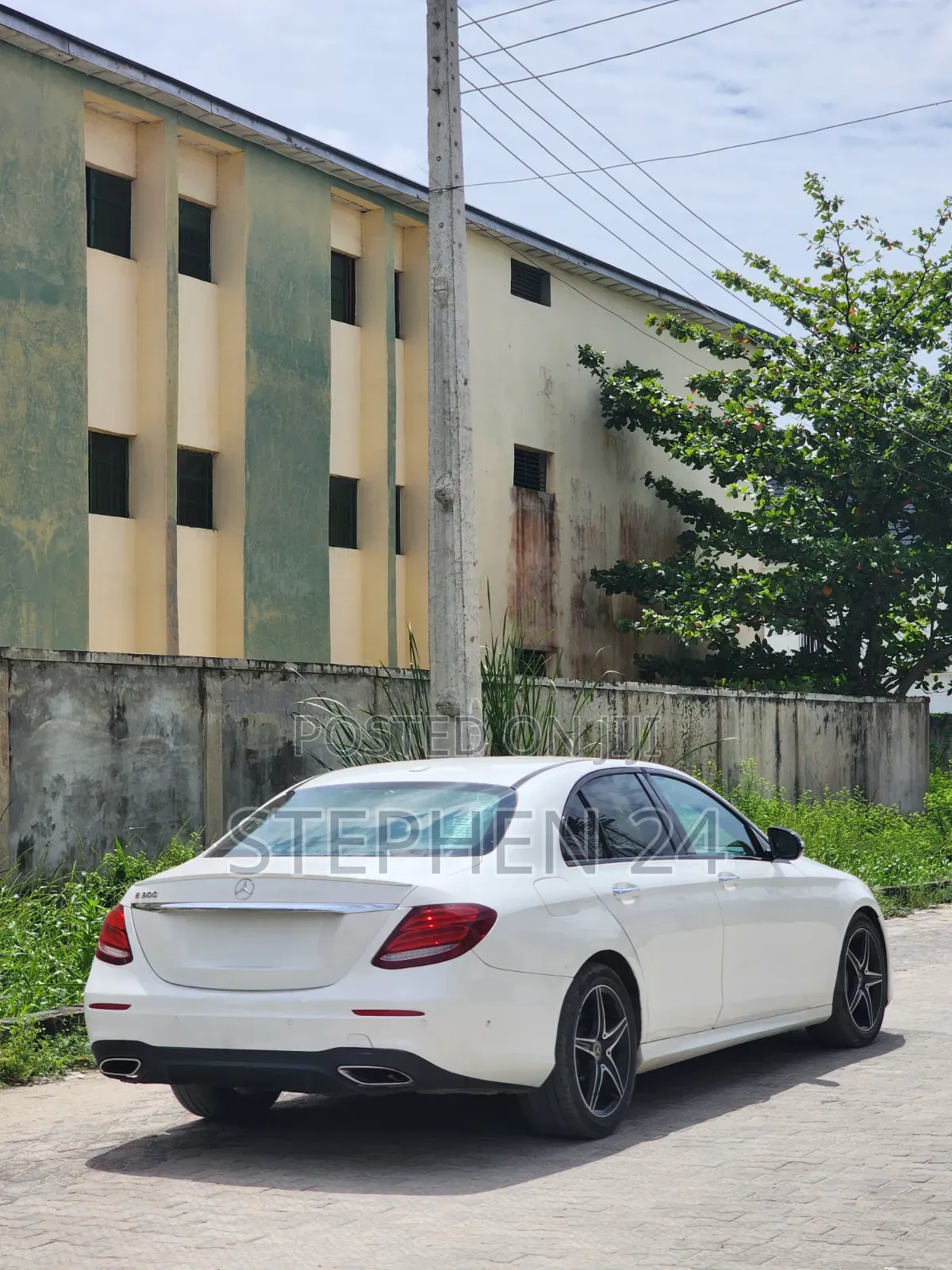 Mercedes-Benz E300 2018 White