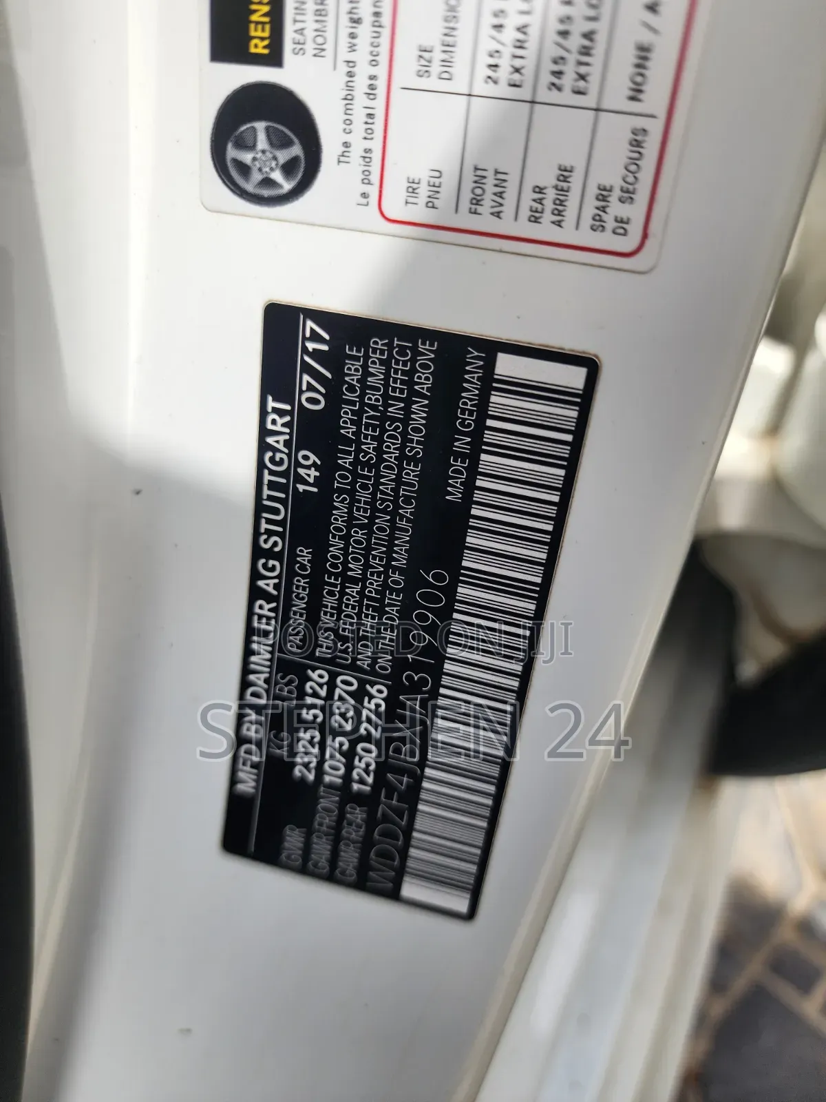 Mercedes-Benz E300 2018 White