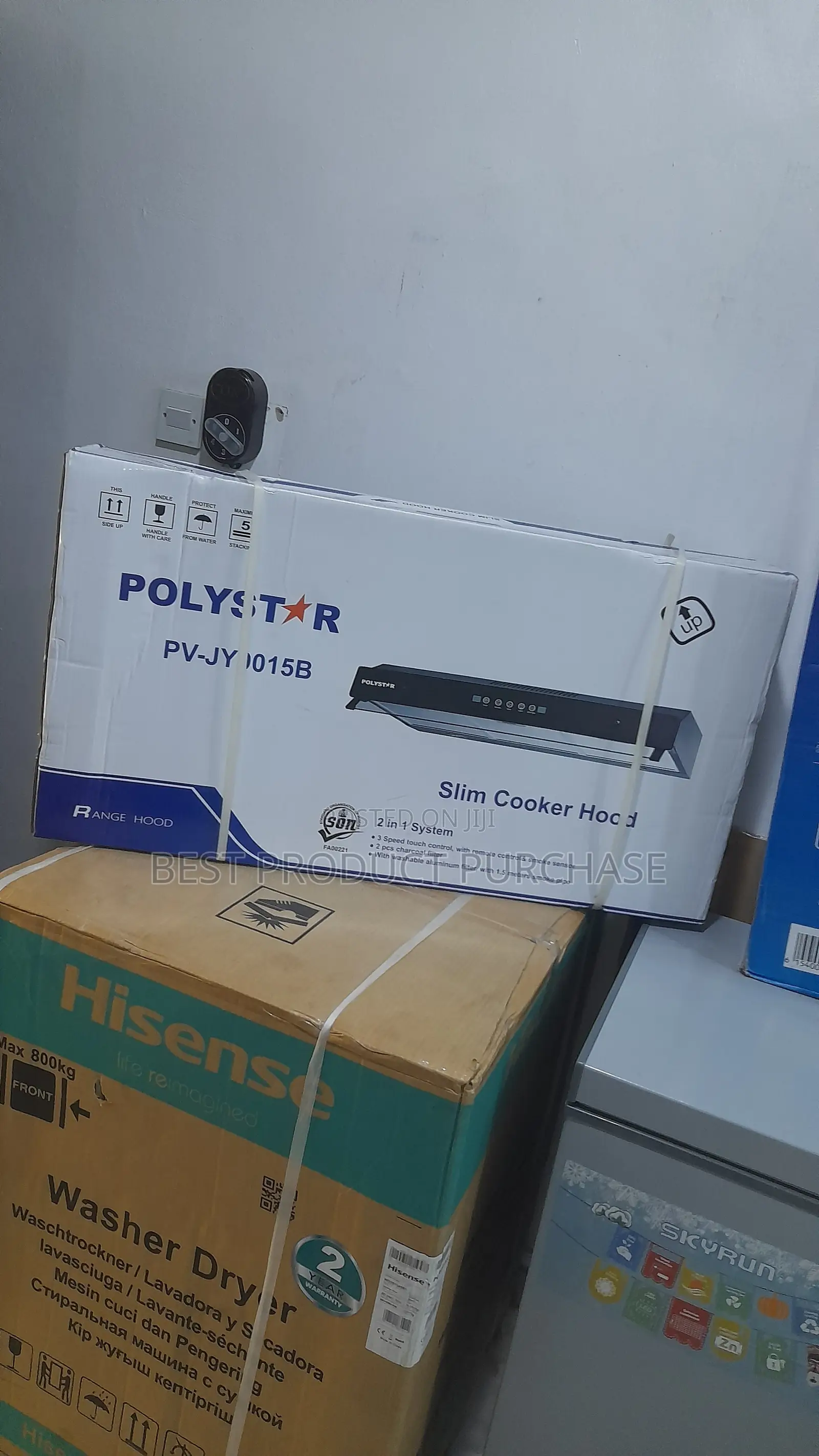 Polystar Pv-Jy9015b Cooker Hood With Touch Sensor Control