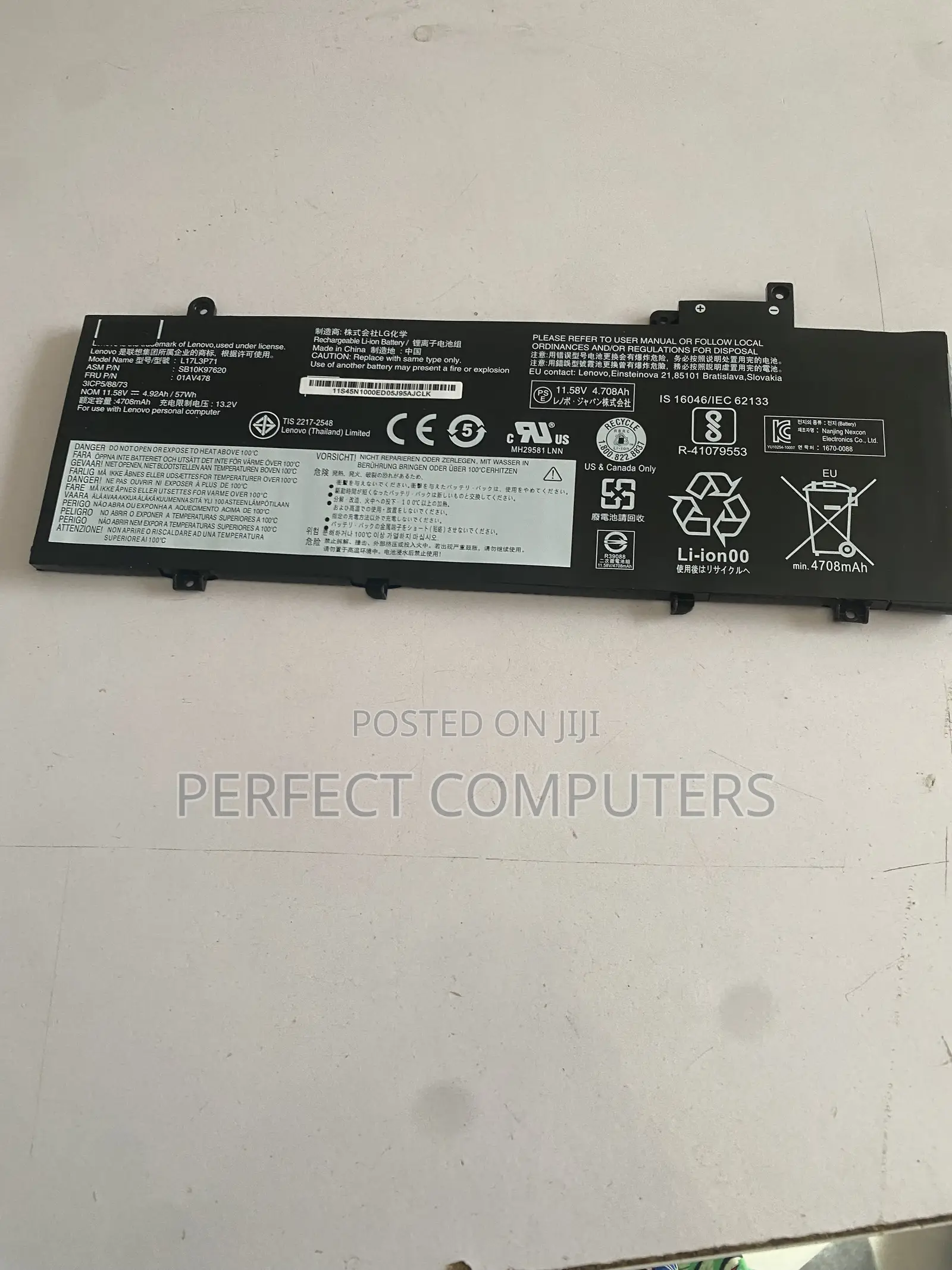 Lenovo Batteries