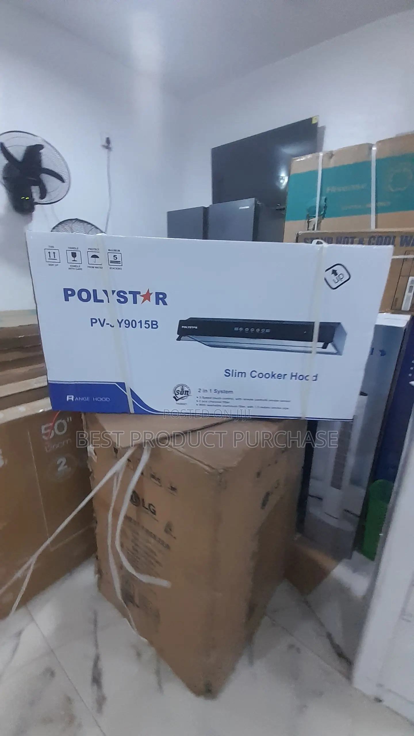 New Polystar Pv-Jy9015b Touch Control Range Hood