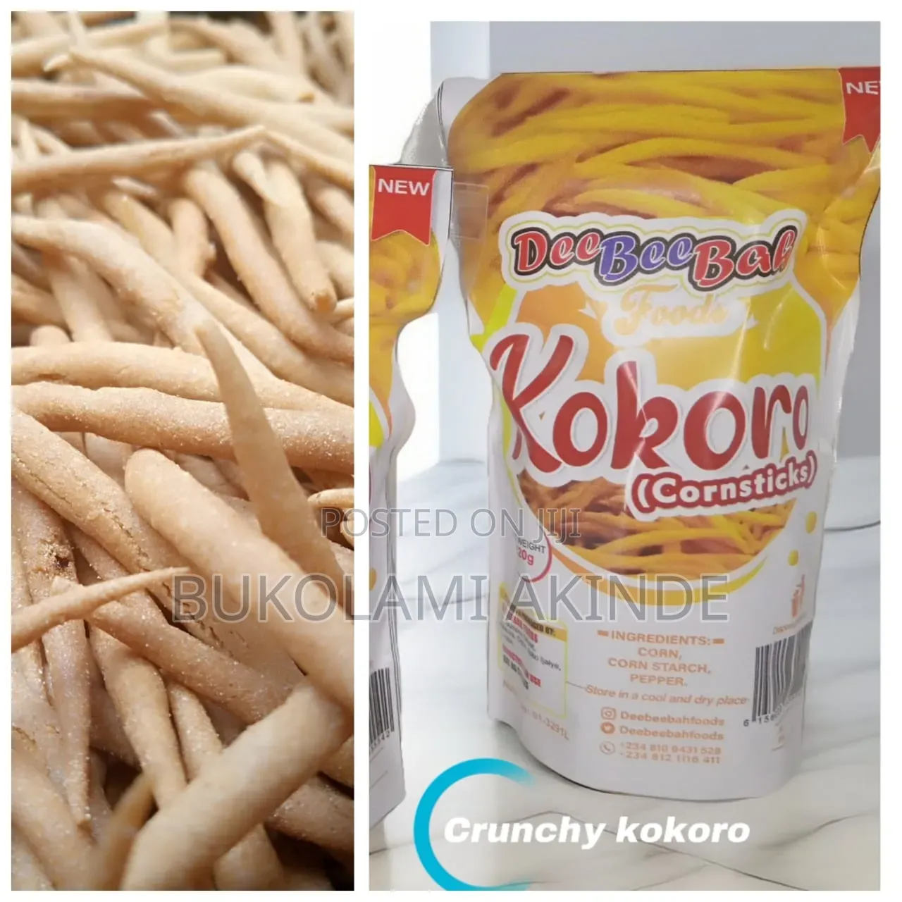 Kokoro( Corn Sticks)