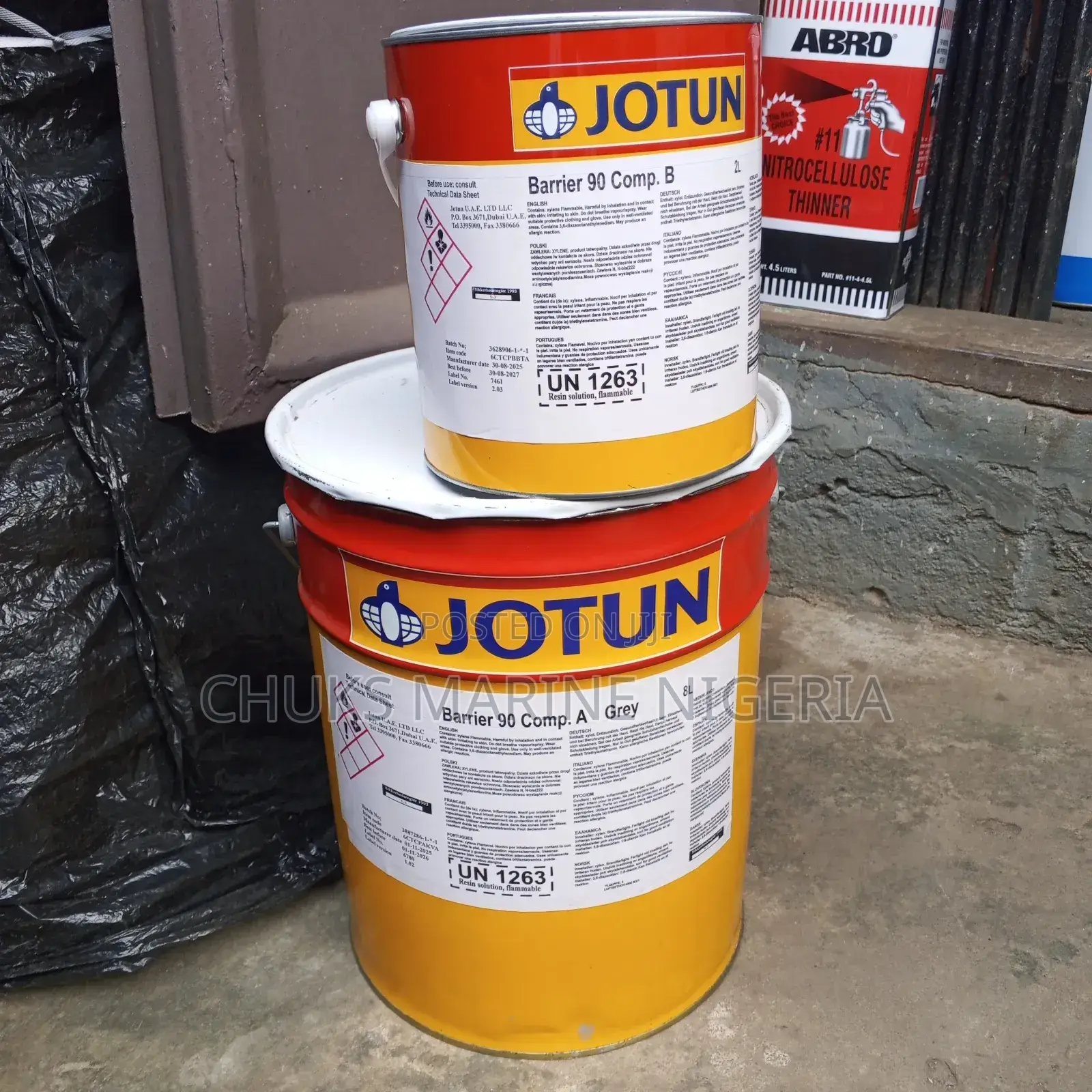 Jotun Barrier 90 Zinc Comp a B
