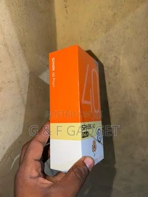 New Tecno Spark 40 Pro+ 256 GB Silver