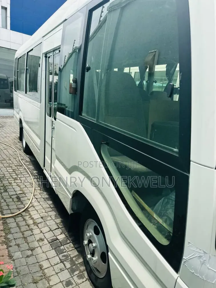 New Toyota Coaster 2025 White