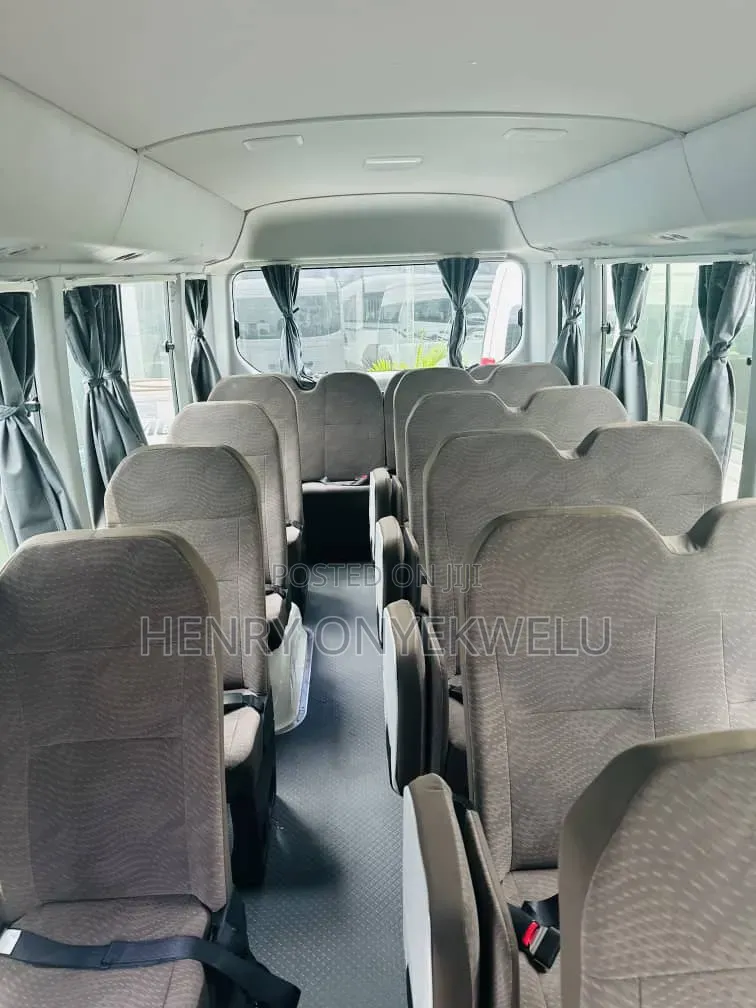 New Toyota Coaster 2025 White
