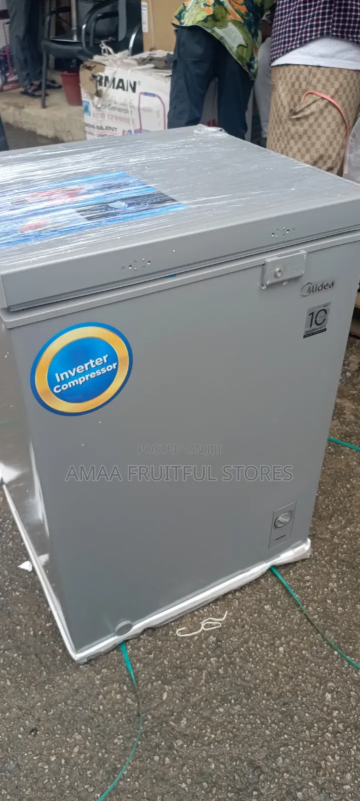 Midea Inverter Chest Freezer 143l