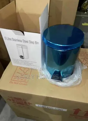*5l Stainless Steel Pedal Waste Bin*