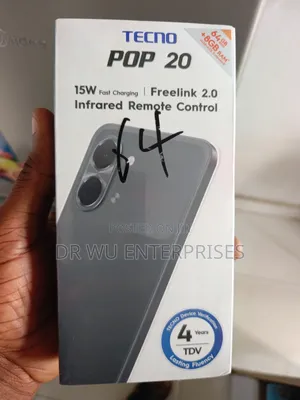 New Tecno Pop 20 64 GB Black