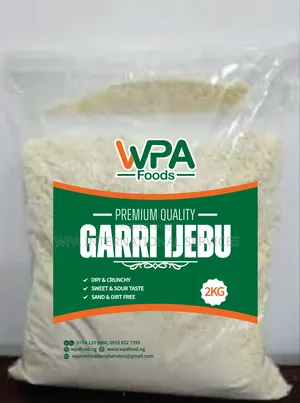 Quality and Neatly Package Foodstuffs Garri Ijebu
