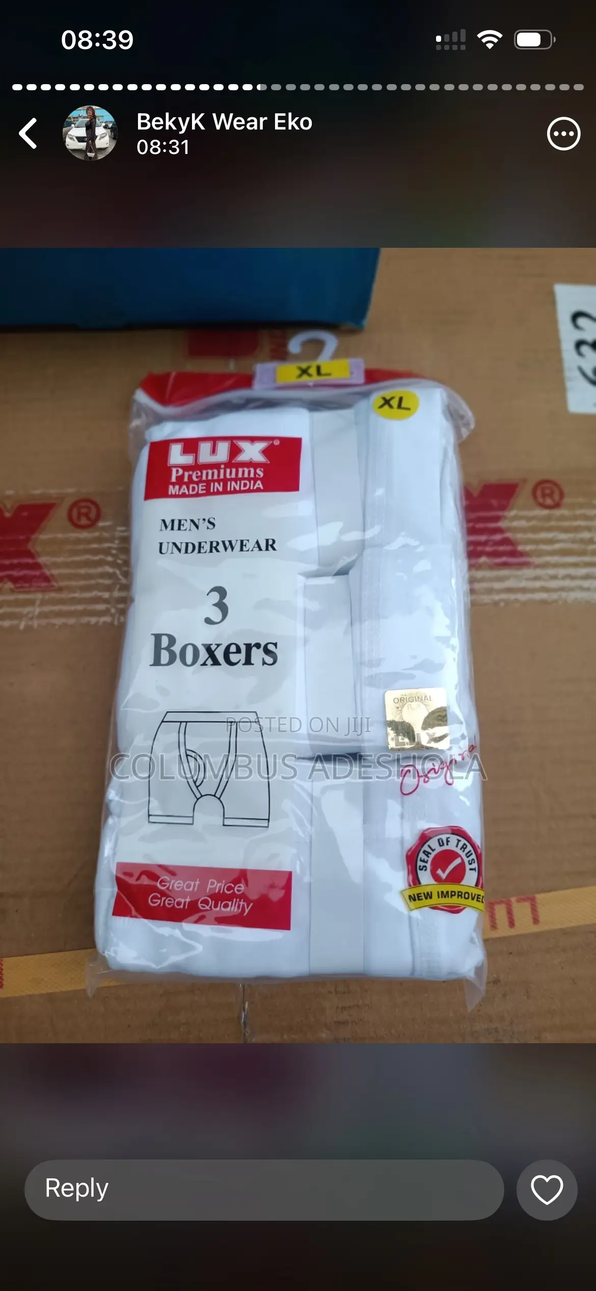 Underwear Boxers