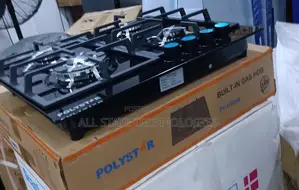 Polystar Pv-Jy60g4 Modern 60cm 4 Burner Gas Cooker Hob (New)