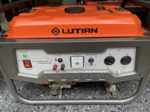 3 Months Used Lutian Gasoline Generator Is Available