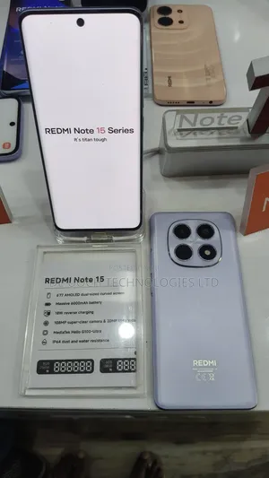 New Xiaomi Redmi Note 15 256 GB Black