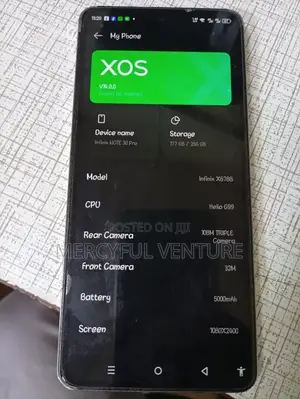 Infinix Note 30 Pro 256 GB Gold