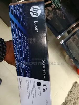 Hp 106a Black Toner Cartridge