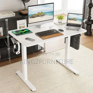 Home Office Electric Height-Adjustable Standing Desk,