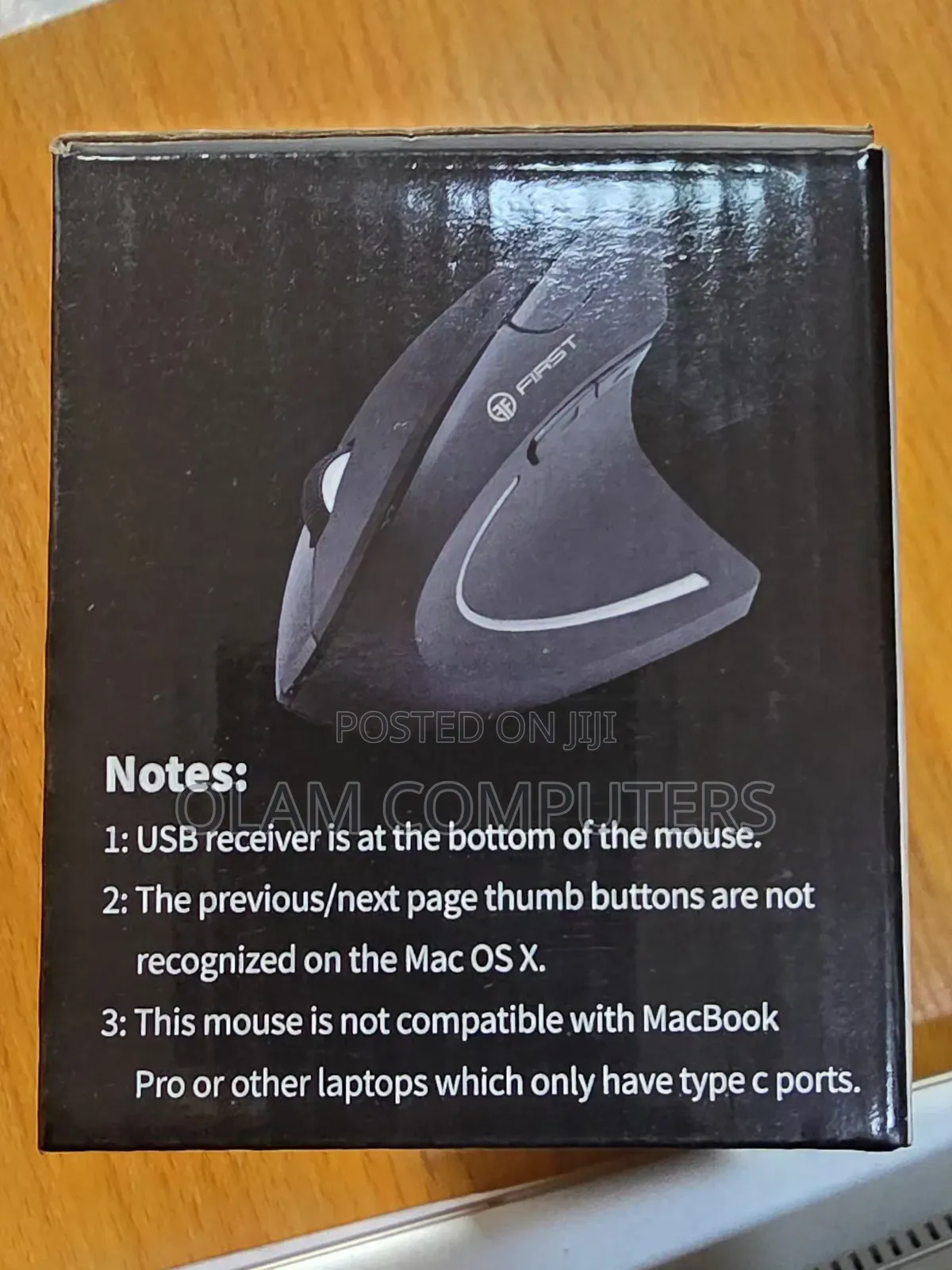 First Ergonomic Vertical Wireless Mouse