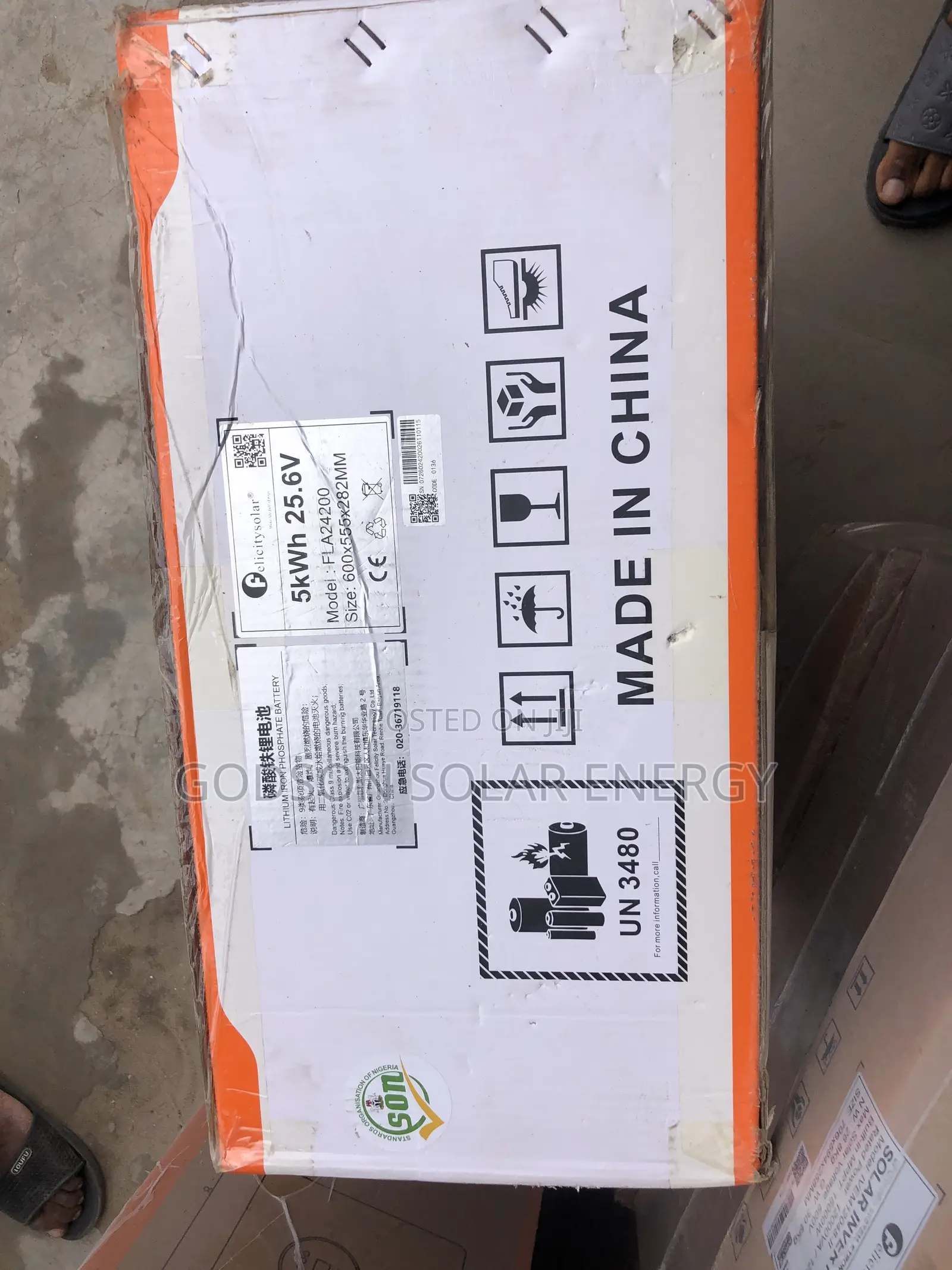 Felicity Solar Lithium Ion Battery System