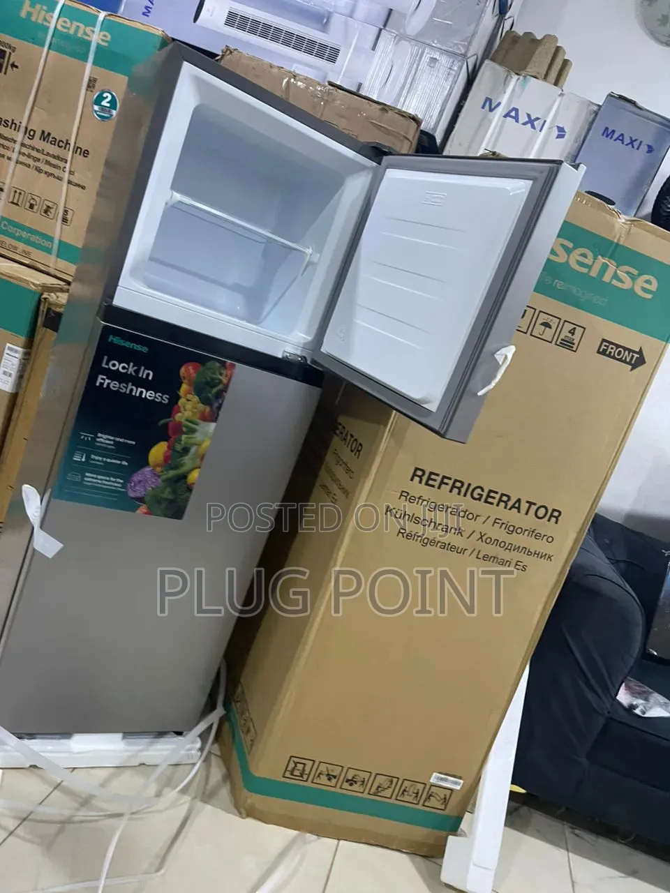 Hisense Ref200dr Refrigerator With Spacious Interior Layout