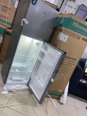 Hisense 154l Double Door Fridge for Efficient Food Storage
