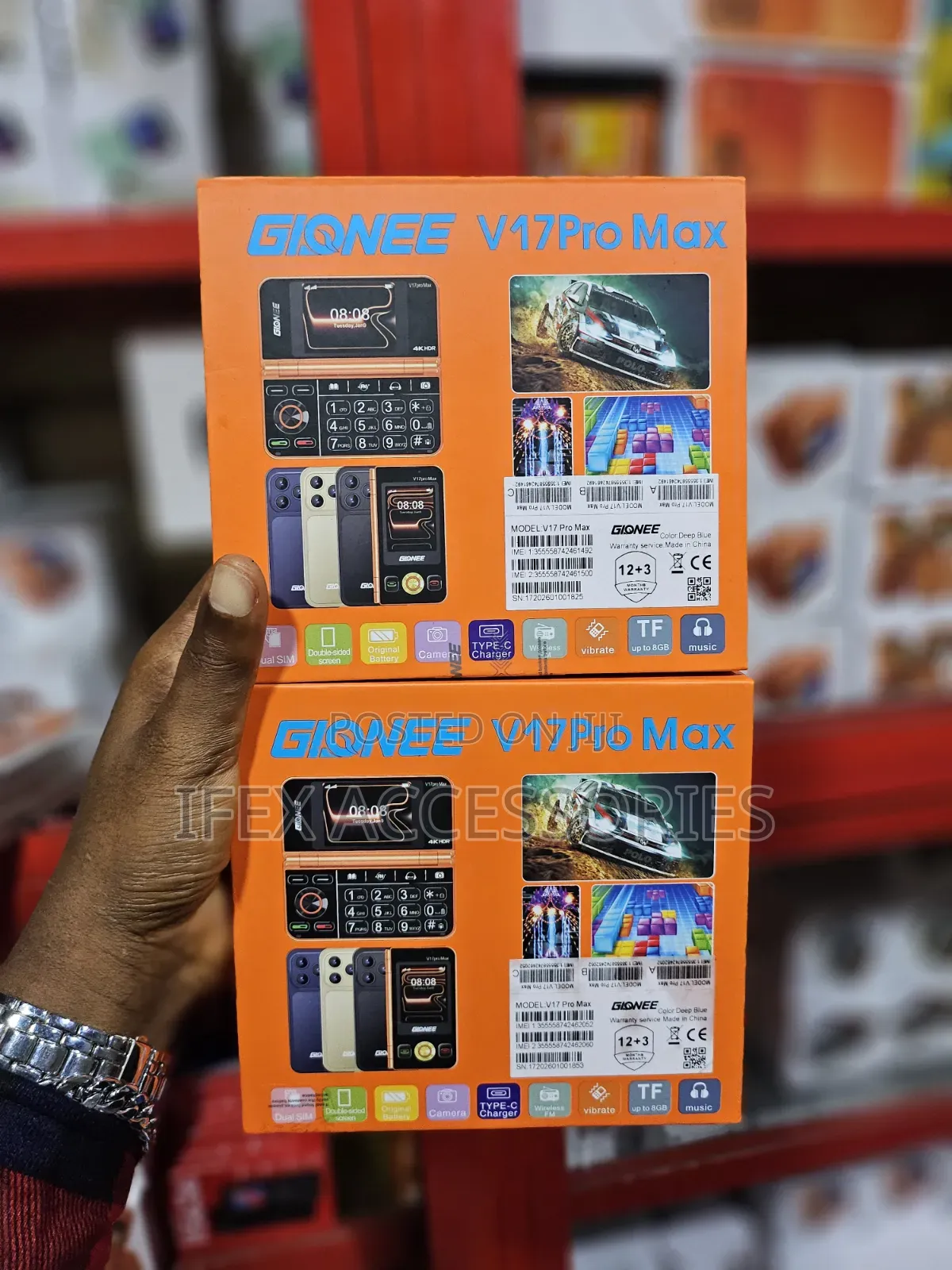 New Gionee Max 32 GB Orange