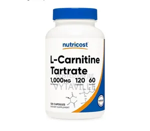 Nutricost L-Carnitine Tartrate 500mg Capsules X 120