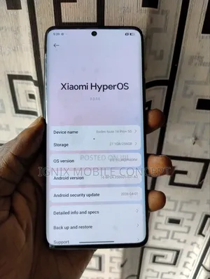 Xiaomi Redmi Note 14 Pro+ 5G 256 GB Black