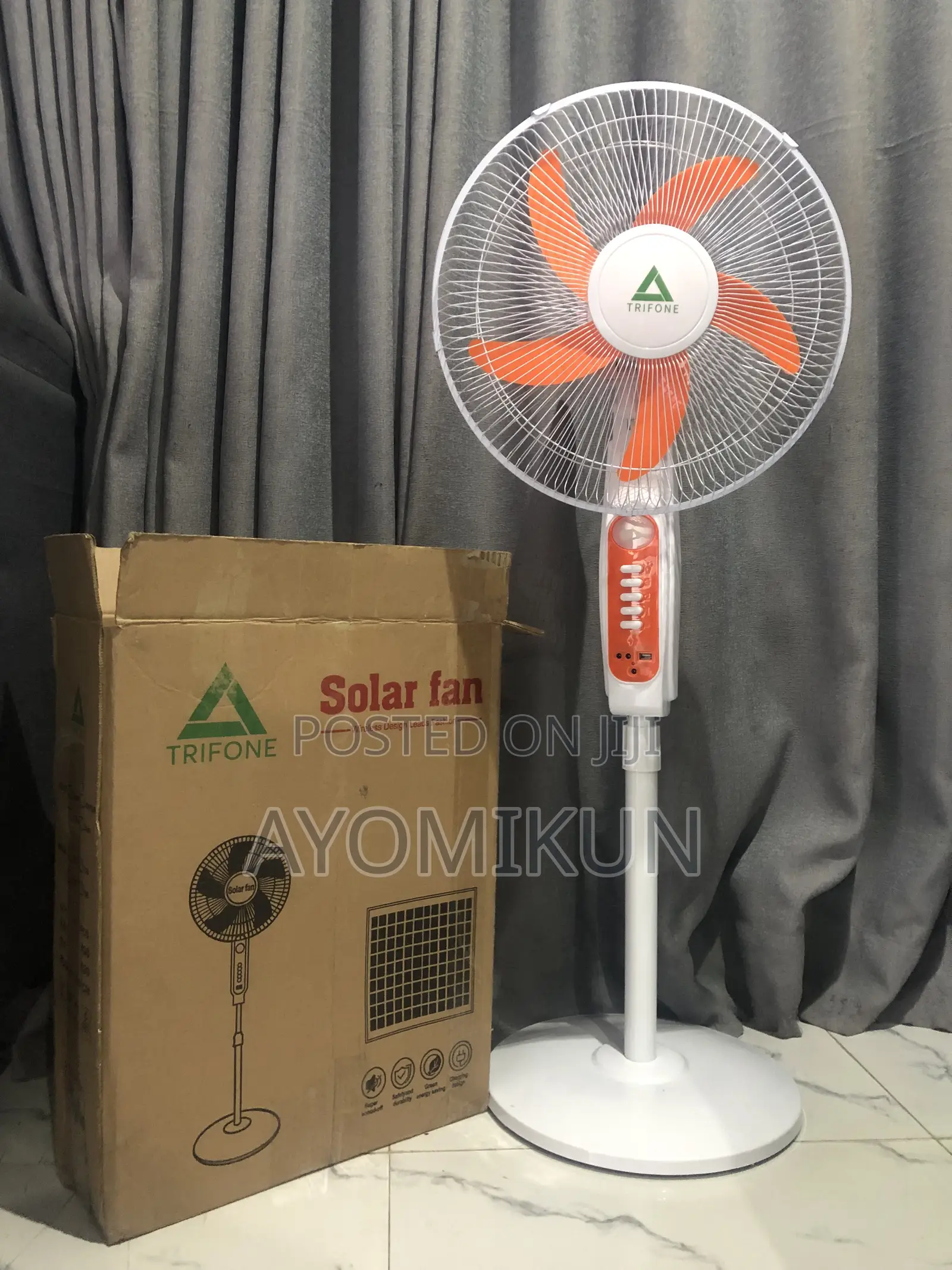 Trifone Solar Fan