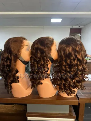 Luxury Bounce Hair Brown Color 28"