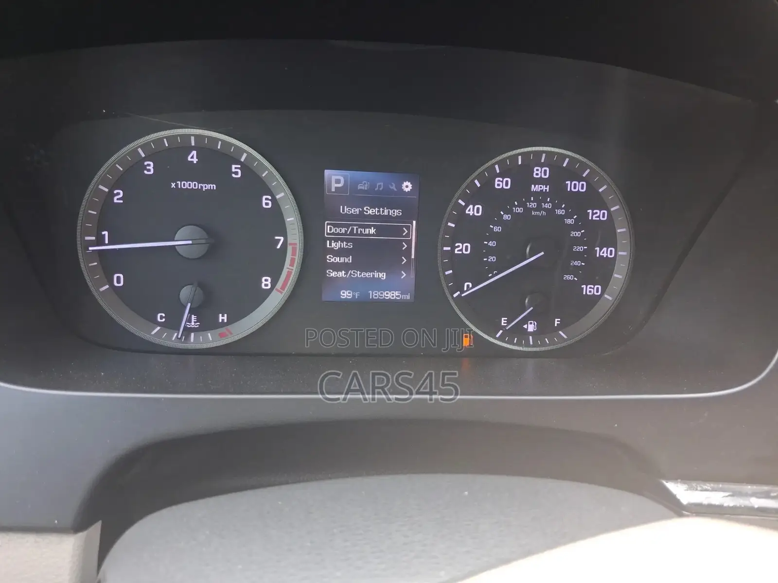 Hyundai Sonata 2015 Black