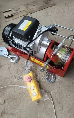 1 Ton Electric Wire Rope Hoist – Heavy Duty 1000kg Electric Hoist