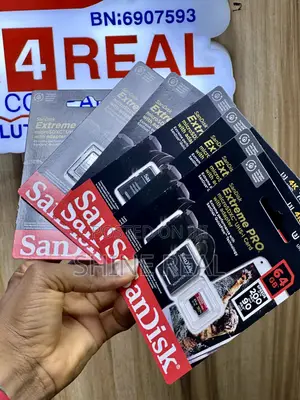 64gb Sandisk Memory for Camera