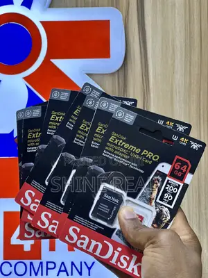 64gb Sandisk Memory for Camera