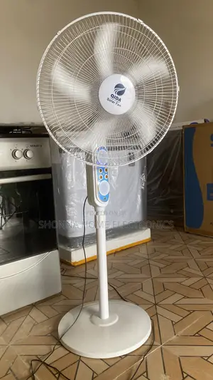 14” Solar Standing Fan