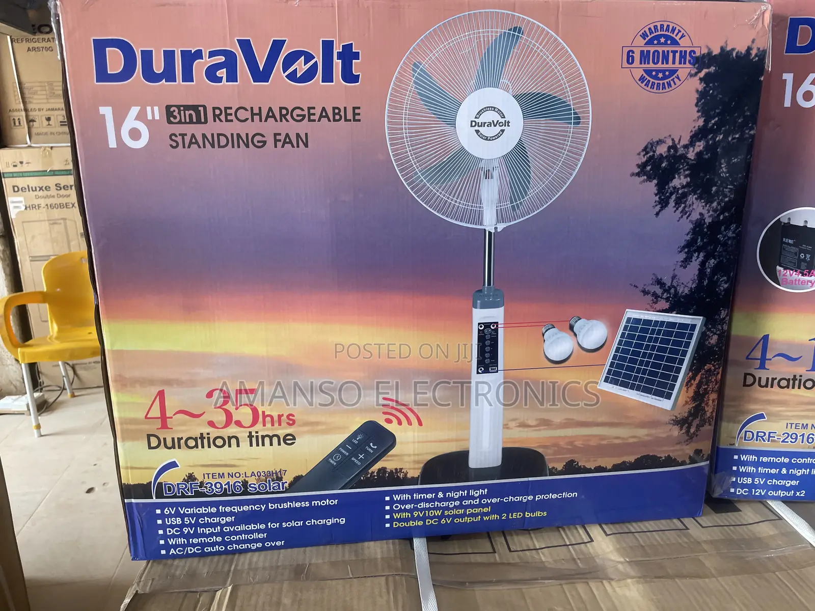 Rechargeable Fan