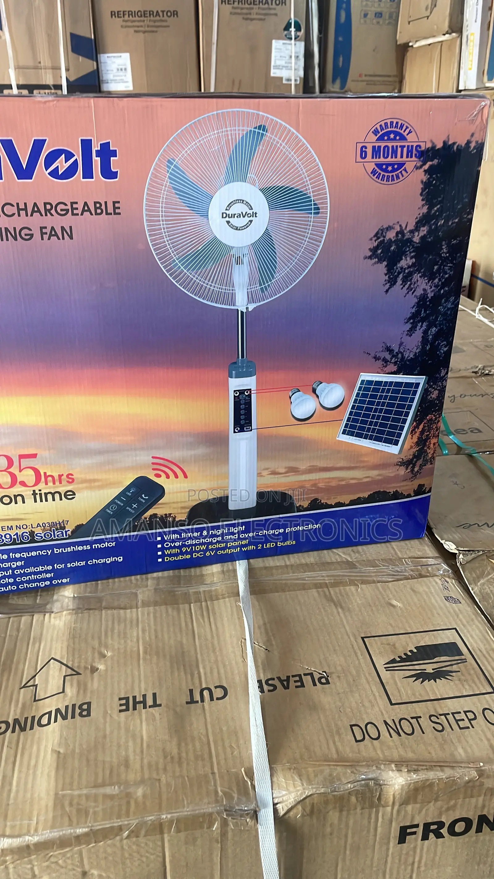 Rechargeable Fan