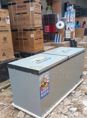 Original Nexus Double Door 650litters Deep Freeze 100%Copper