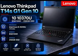 Laptop Lenovo ThinkPad T14s Gen 1 8GB Intel Core i5 SSD 256GB