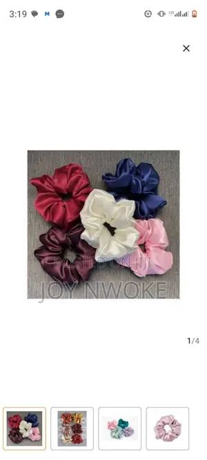 Scrunchie Hair Accessories Available